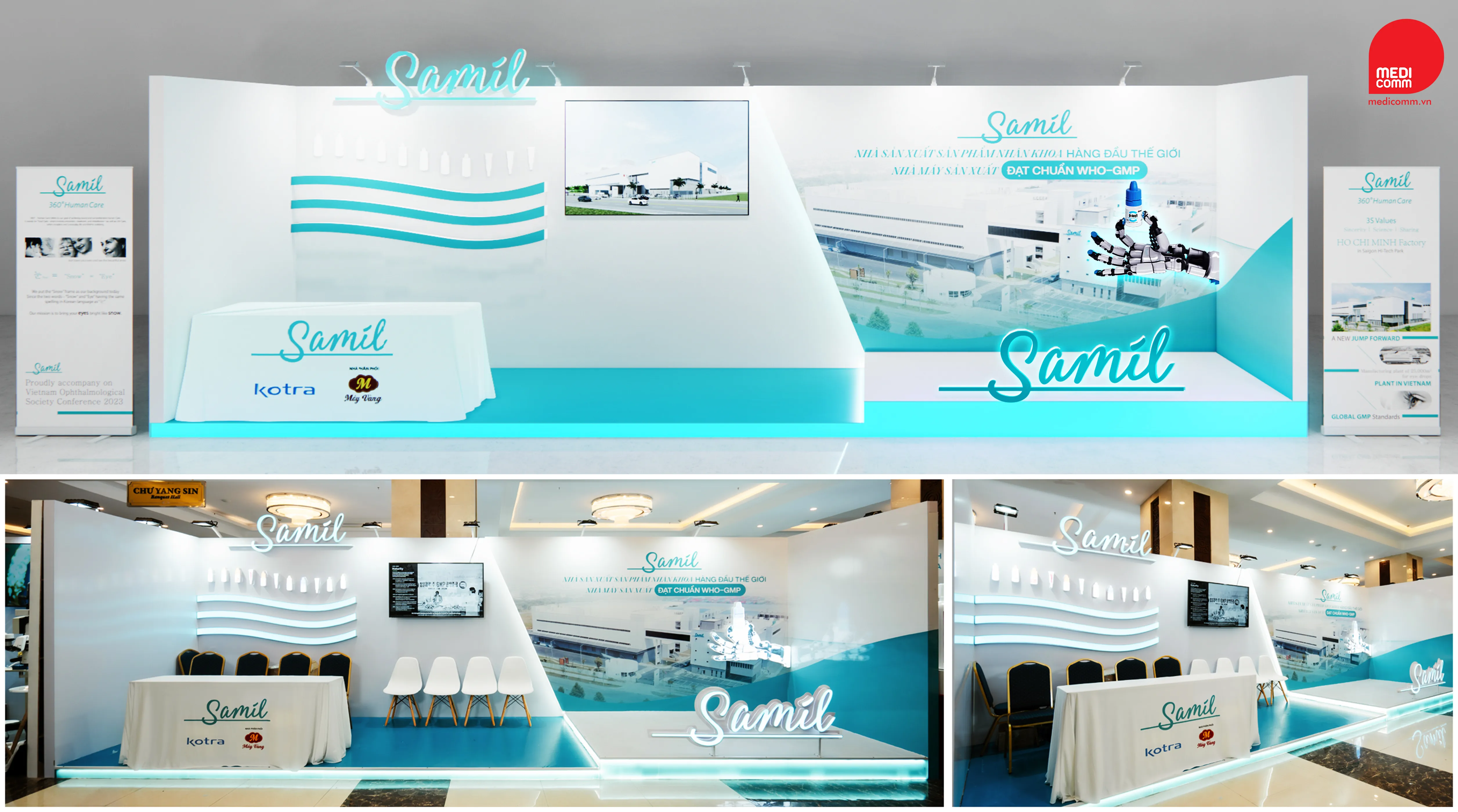 Samil booth design and production