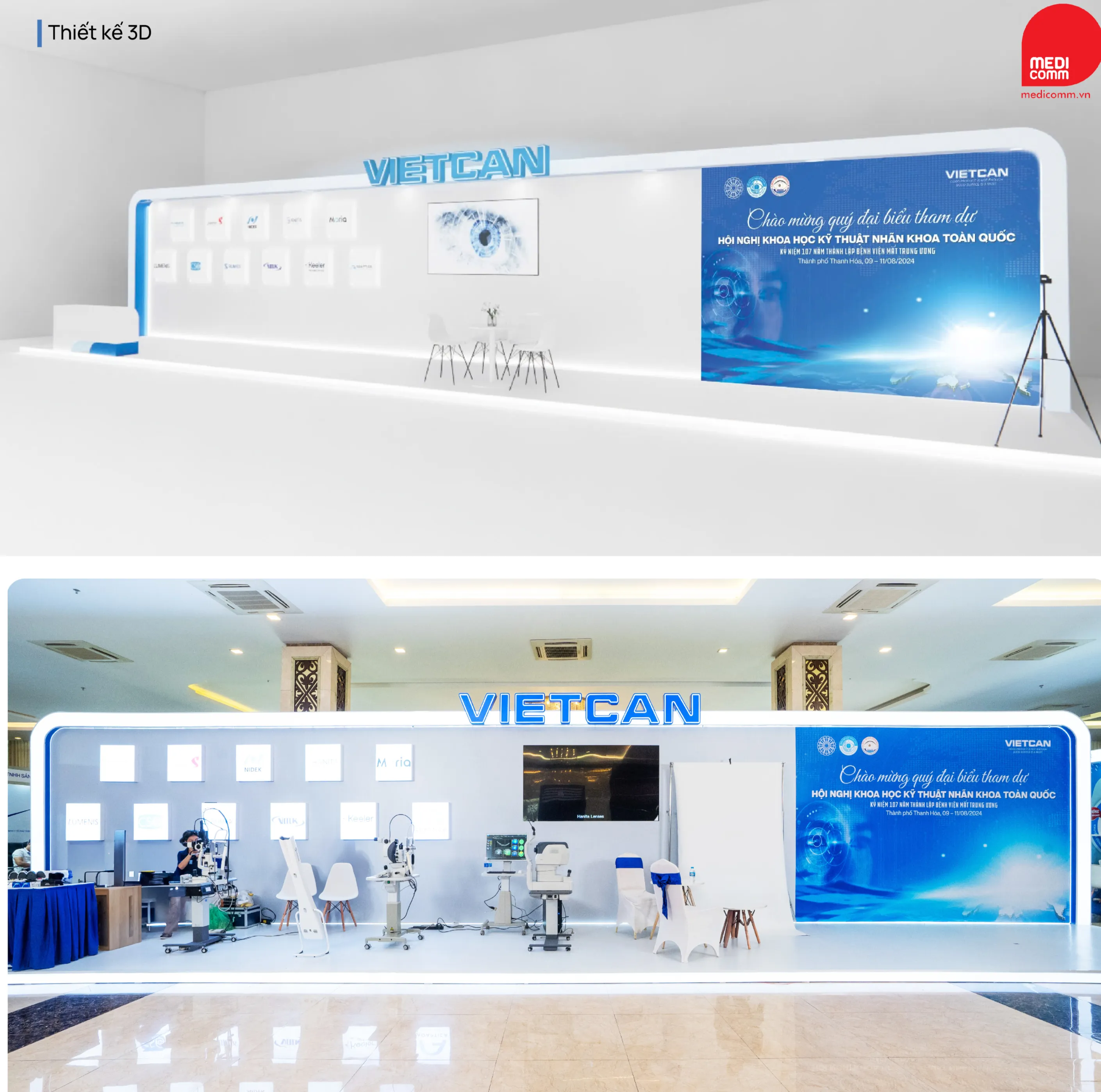 Viet Can booth design and production