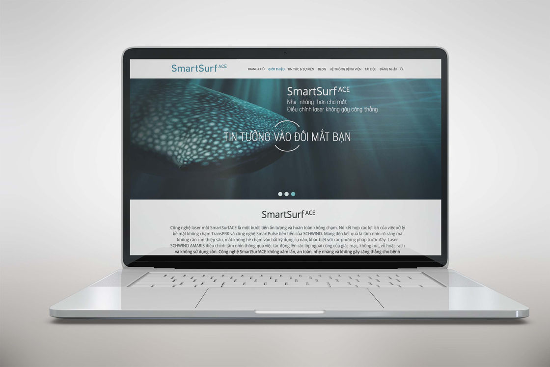 Smartsurf ACE website