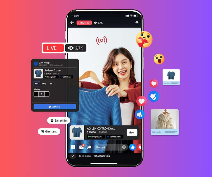 Tính năng Livestream bán hàng (Live Shopping) trên Facebook 2025